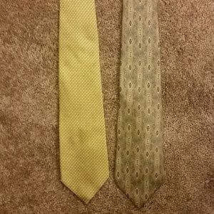 2 Silk Ties